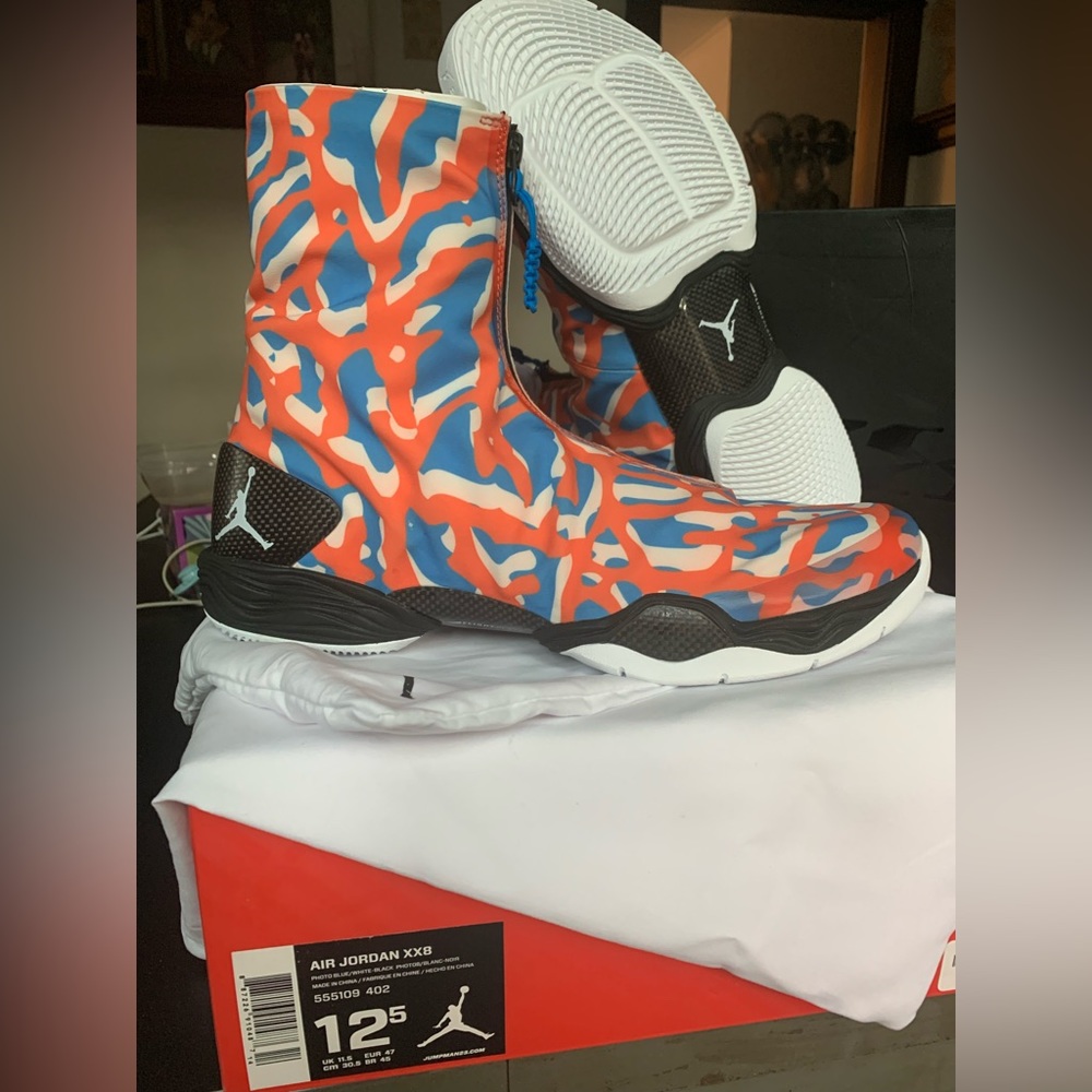 Size 12.5 - Jordan 28 xx8 Westbrook OKC Away 2013 PE PROMO SAMPLE! BRAND NEW!!